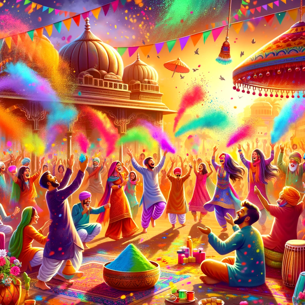 holi 2024 dhaarmi