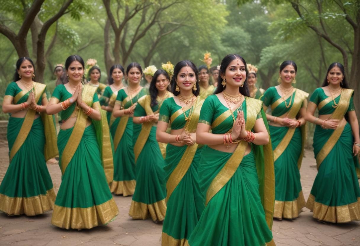 hariyali teej celebration dhaarmi